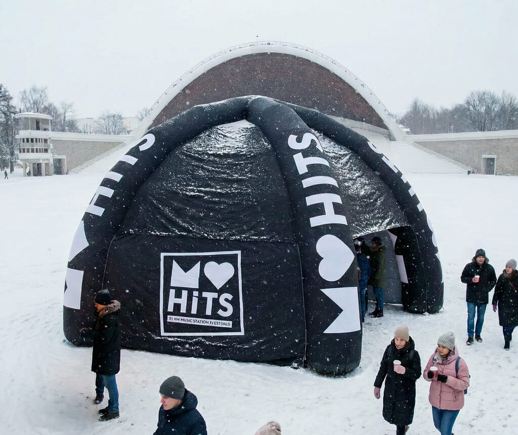 Myhits inflatable advertising tent