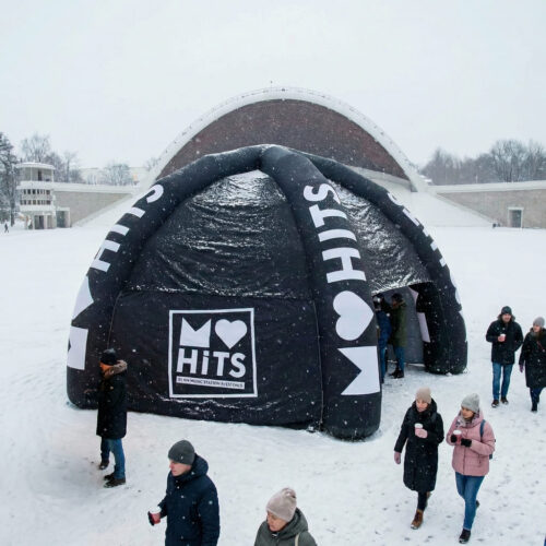 Myhits inflatable advertising tent