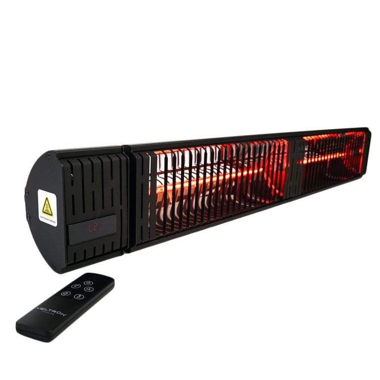 infrared heat emitter with remote control