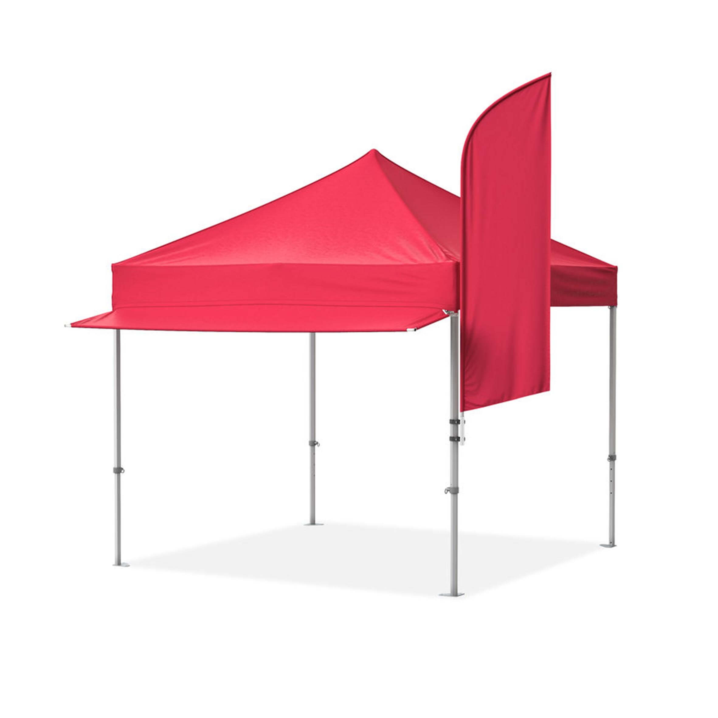 pop up telk punane markiis+reklaamlipp