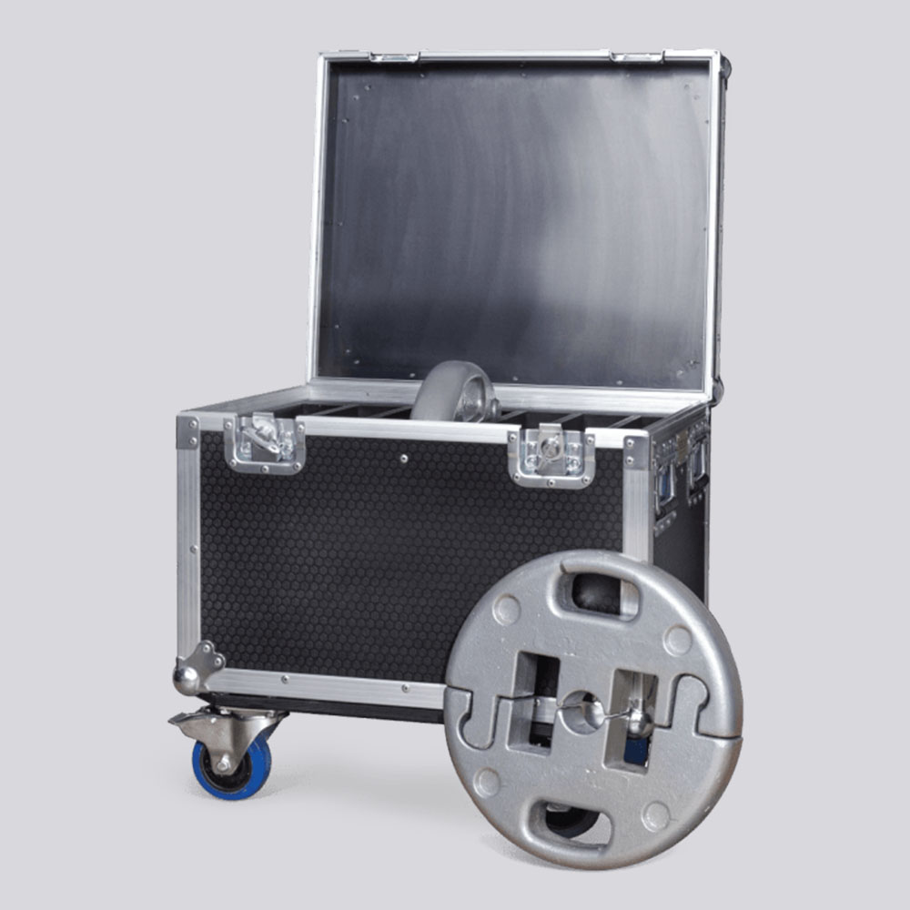 telgiraskuste transpordikast ratastel