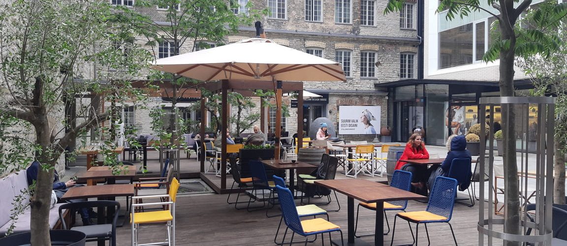 Ultra SA parasol at Rotermann