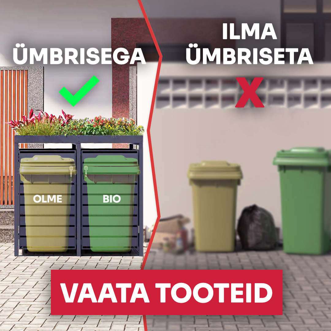 prügikasti ümbrised