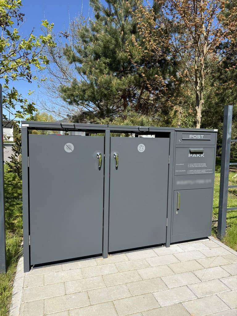 prügikasti ümbris kahene prügikasti ümbris kahene