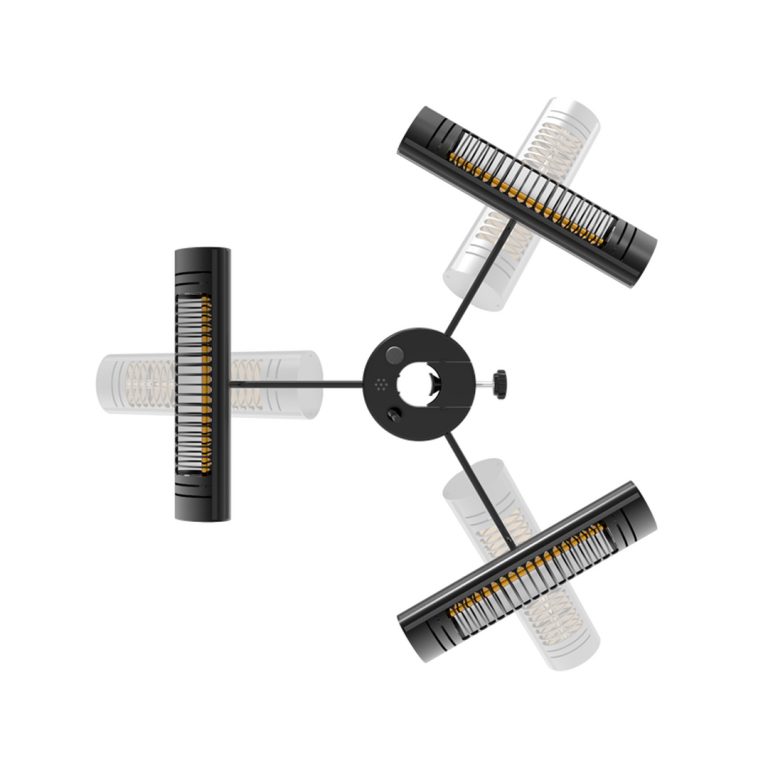 Infrared heater for shadows