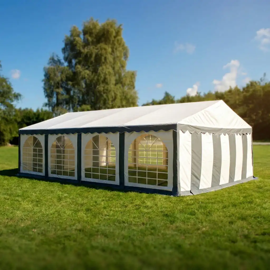 Party tent 4x6 Grey and white