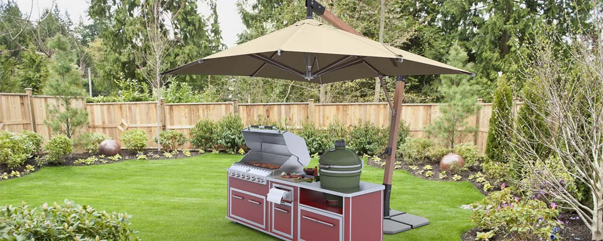 päikesevarjud grillile