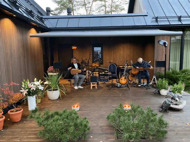 markiisid terrassile