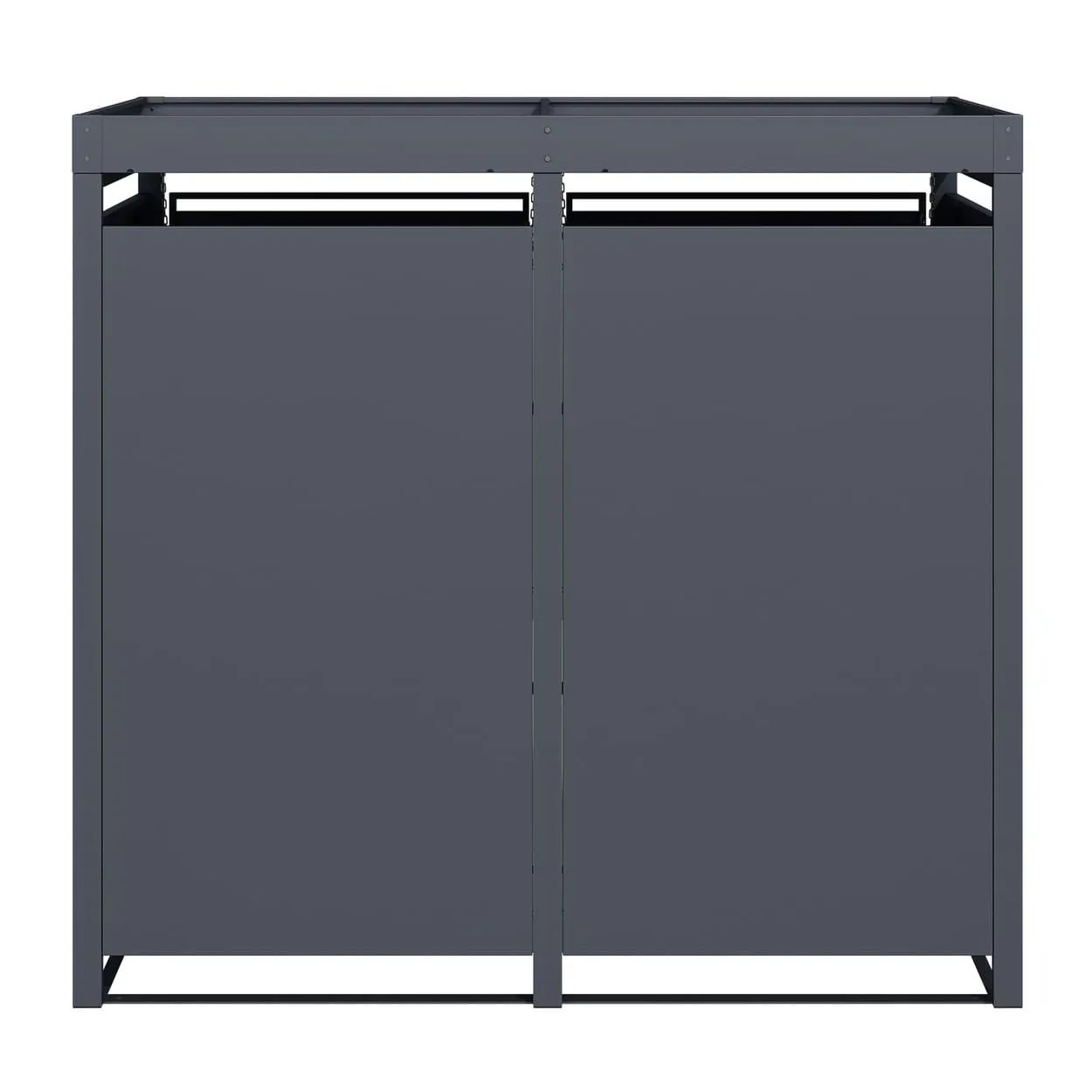 Kahene prügikasti konteiner