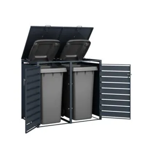 Prügikasti ümbrised kahele prügikastile