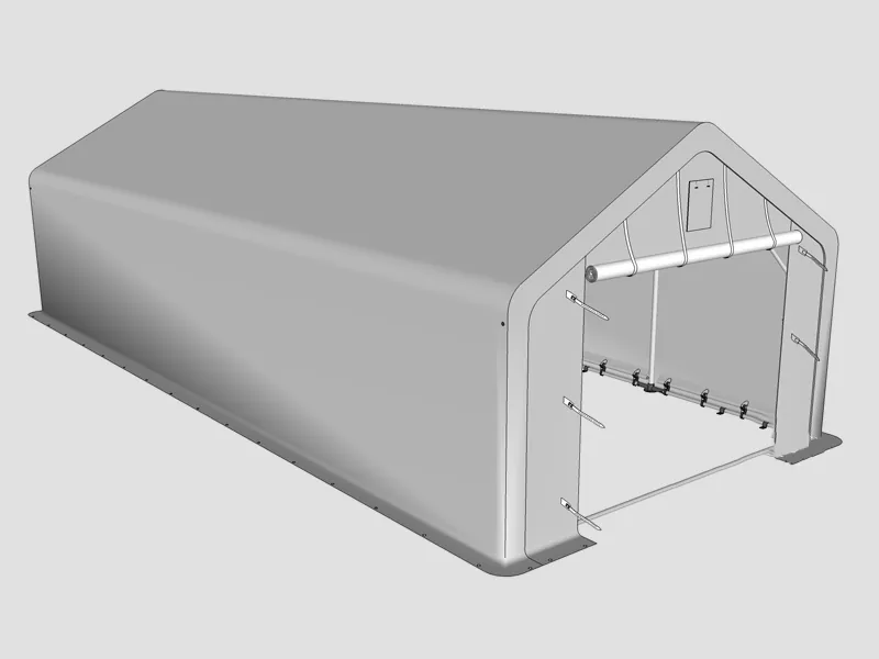 warehouse tent model