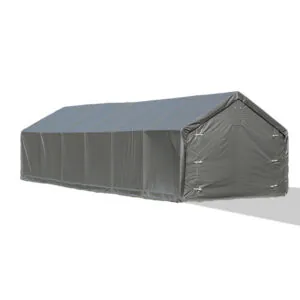 pro 5x12 car tent light gray