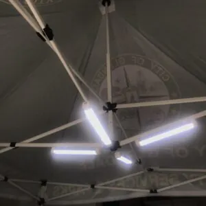 Battery-powered LED light set