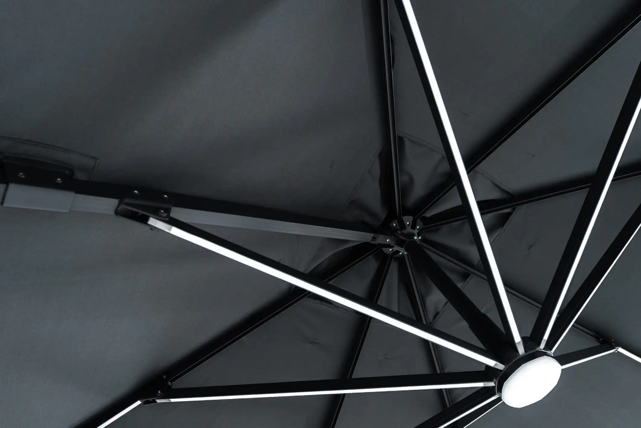 Päikesevari solar led valgustusega Duo Flexy