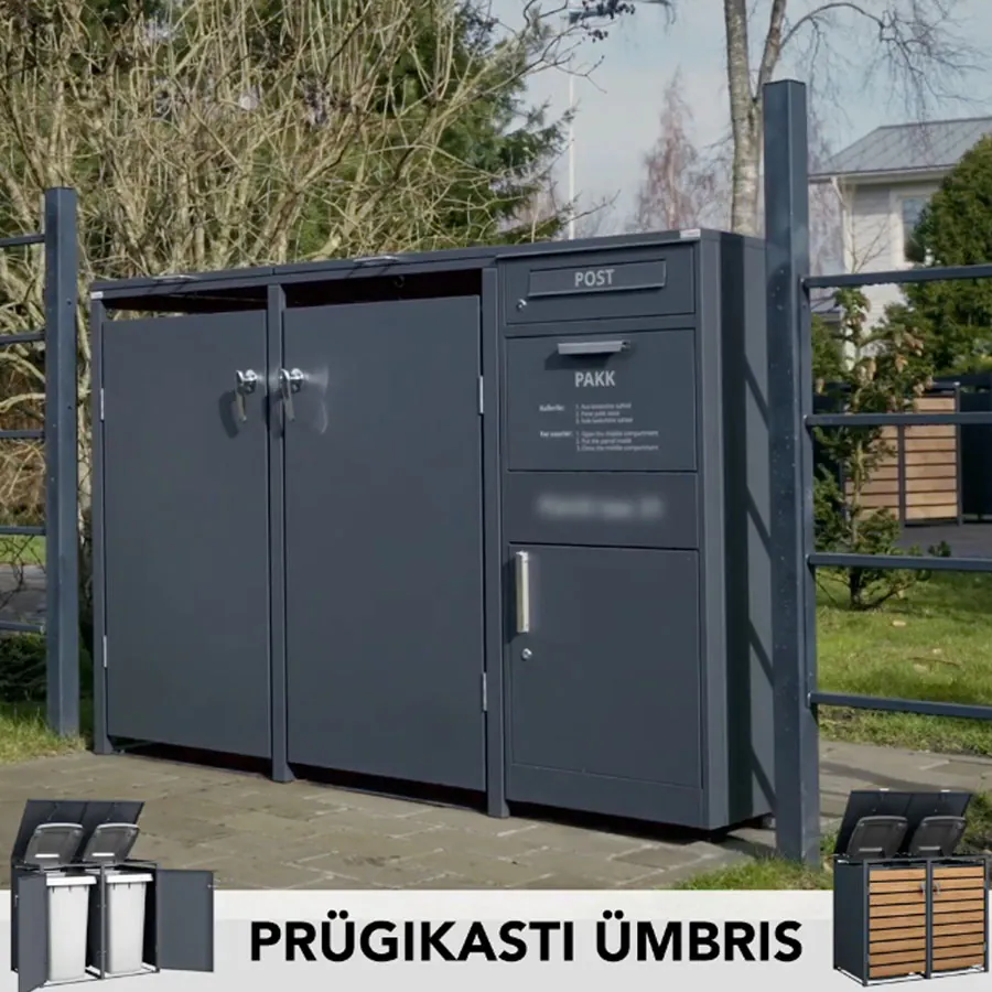prügikasti ümbris