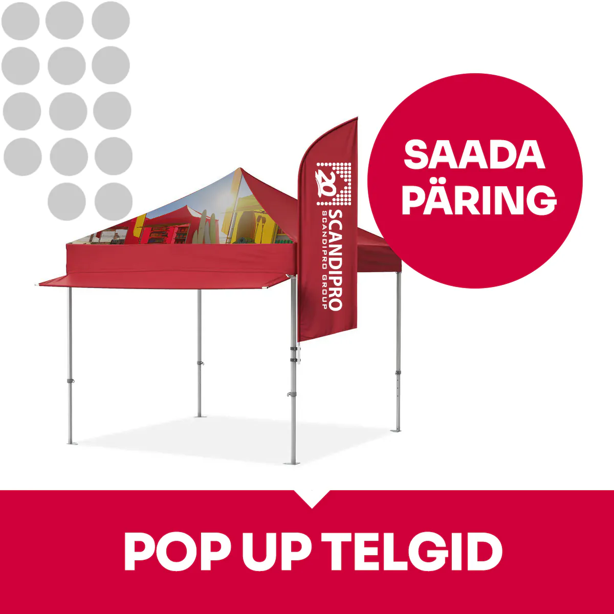 pop up telgi lisavarustus