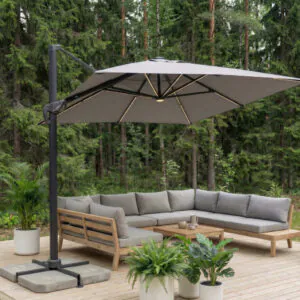 Cantilever parasol
