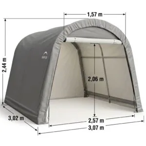 autotelk 3,0×3,0 mõõdud