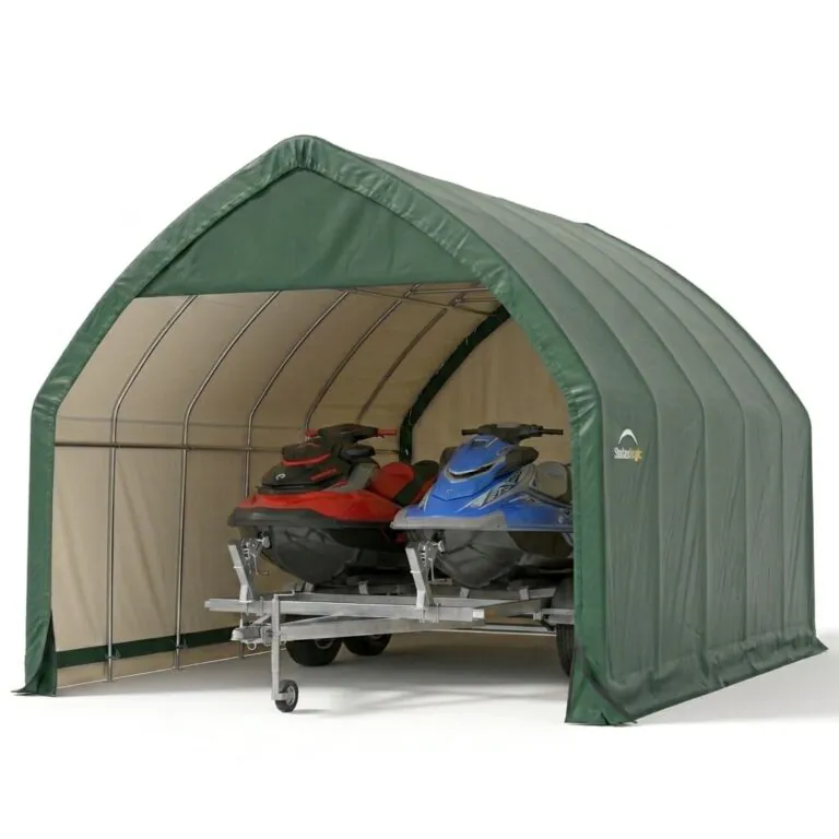 autotelk 3,9×6,1m roheline